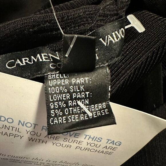 Nwt-Carmen Marc Valvo Lbd!!!🖤 (Size:Xs) - Picture 4 of 4